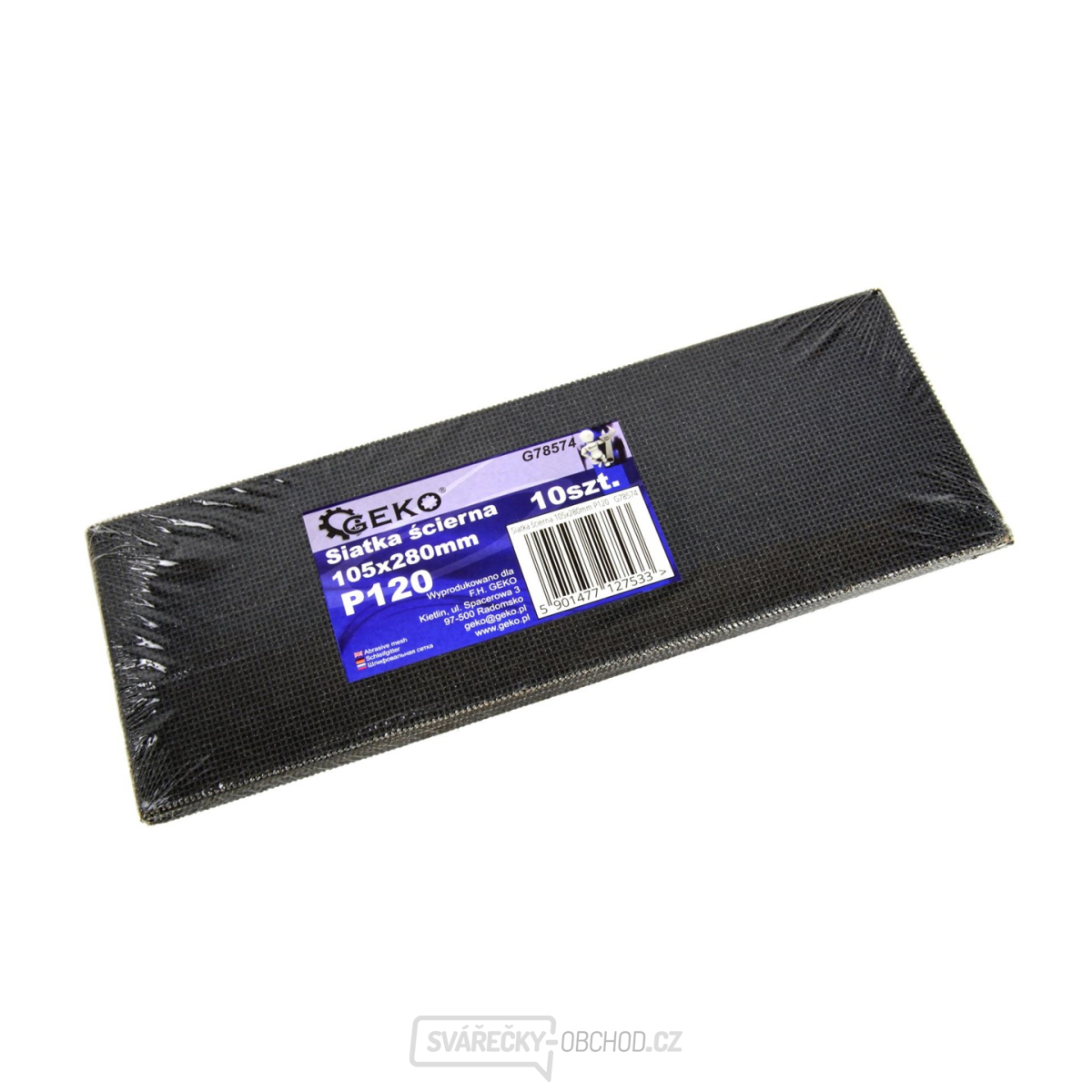 Brusný rošt 105x280mm P120 (10/1000)