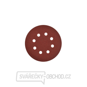 Brusný papír na kotouči 125 mm P60, kotouče s 8 otvory (50/2000) Brusný papír na kotouči 125 mm P60, kotouče s 8 otvory (50/2000) gallery main image