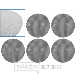 Brusná síťka se suchým zipem 225 mm P150 (5/250) Brusná síťka se suchým zipem 225 mm P150 (5/250)
