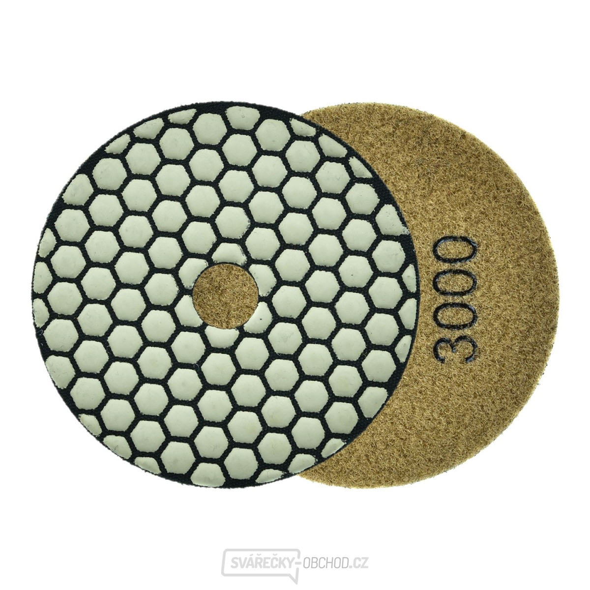 Leštící kotouč na kameninu za sucha 100 mm GR3000 (25/250))