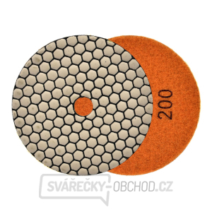 Leštící kotouč na kameninu 125 mm GR200 (25/250) Leštící kotouč na kameninu 125 mm GR200 (25/250) gallery main image