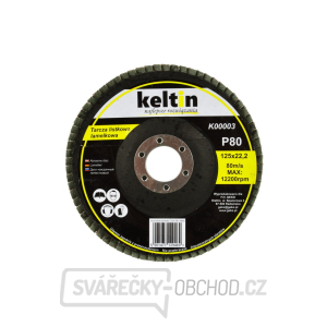 Lamelový kotouč 125 mm P80(10/200) Lamelový kotouč 125 mm P80(10/200) gallery main image