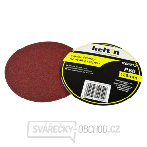 Brusný papír na suchý zip 125 mm P80(100/2000) Brusný papír na suchý zip 125 mm P80(100/2000) gallery main image