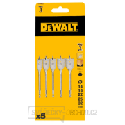 Sada plochých vrtáků do dřeva 5ks DeWALT DT4798 Sada plochých vrtáků do dřeva 5ks DeWALT DT4798 gallery main image