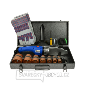 Svářečka polyfúzních trubek Premium 16-63mm GEKO (5) gallery main image