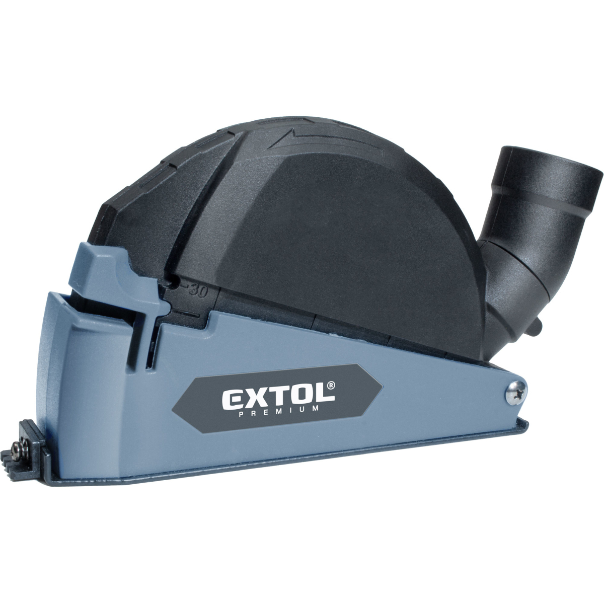 EXTOL PREMIUM Kryt/adaptér odsávací pro řezání úhlovou bruskou, O115/125mm 8807026