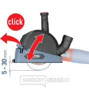 Kryt/adaptér odsávací pro řezání úhlovou bruskou, O115/125mm Náhled
