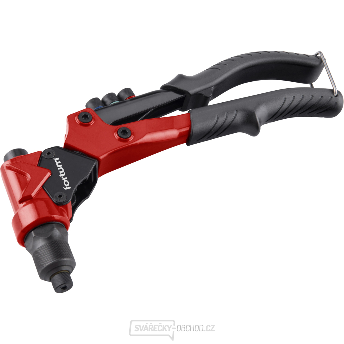 Nýtovací kleště s otočnou hlavou COMBO, pro nýt. matice M3-M6 a trhací nýty 2,4-4,8mm