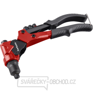 Nýtovací kleště s otočnou hlavou COMBO, pro nýt. matice M3-M6 a trhací nýty 2,4-4,8mm Nýtovací kleště s otočnou hlavou COMBO, pro nýt. matice M3-M6 a trhací nýty 2,4-4,8mm gallery main image