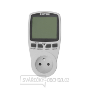 Měřič spotřeby el. energie - wattmetr, kW, kWh, V, A, Hz Náhled