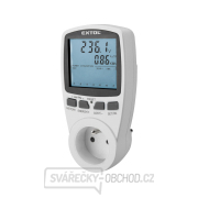 Měřič spotřeby el. energie - wattmetr, kW, kWh, V, A, Hz gallery main image