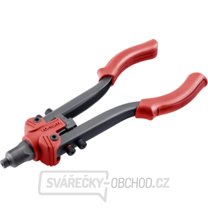 Kleště nýtovací pákové COMBO-3F, pro nýt. matice M3-M10, nýt. šrouby M4-M8, trhací nýty 2,4-6,4mm Kleště nýtovací pákové COMBO-3F, pro nýt. matice M3-M10, nýt. šrouby M4-M8, trhací nýty 2,4-6,4mm gallery main image