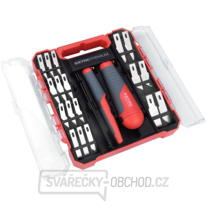 Nože na vyřezávání, sada 21ks s pinzetou Nože na vyřezávání, sada 21ks s pinzetou gallery main image