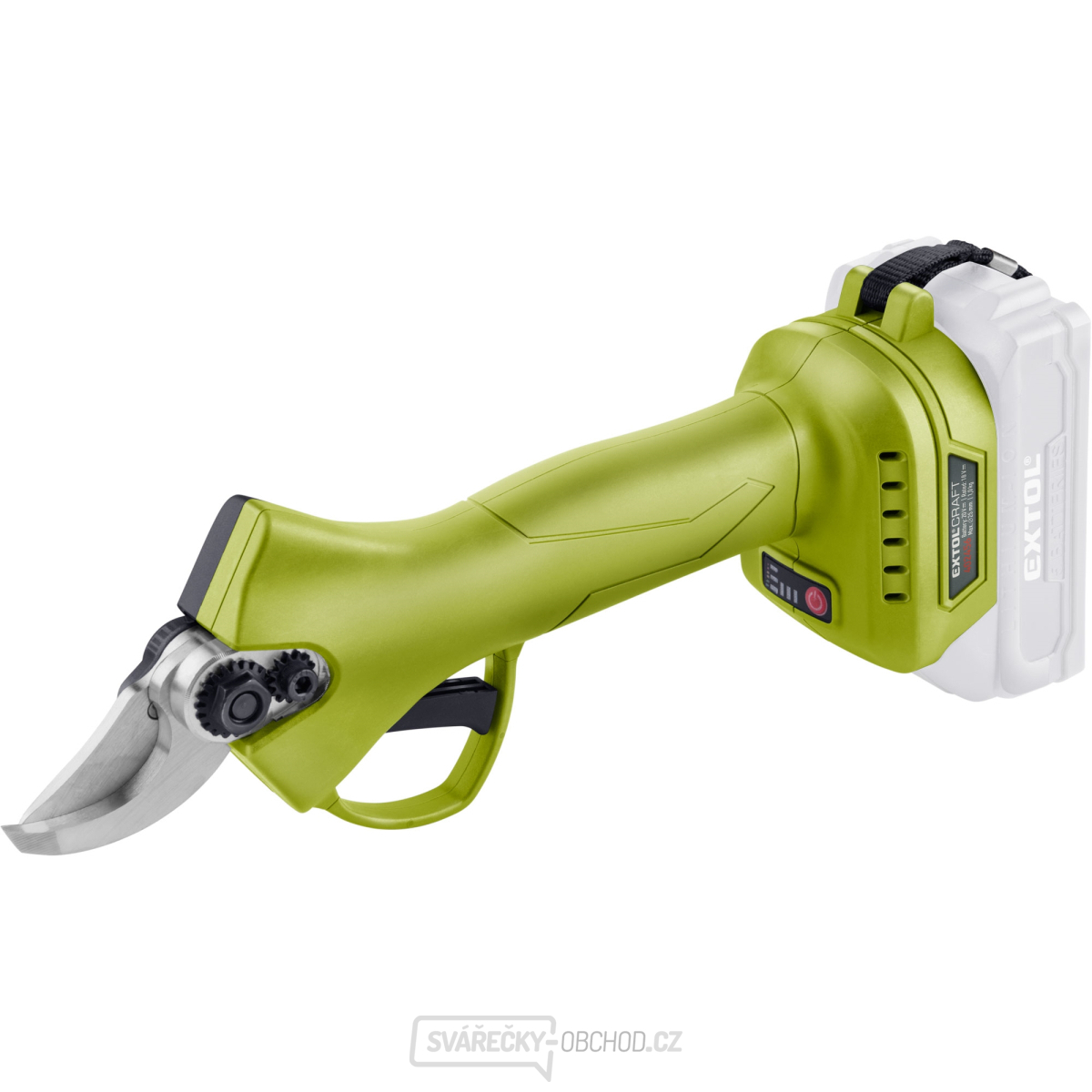 Nůžky zahradní aku, BRUSHLESS, 20V Li-ion, bez baterie a nabíječky