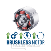 Nůžky zahradní aku, BRUSHLESS, 20V Li-ion, bez baterie a nabíječky Náhled