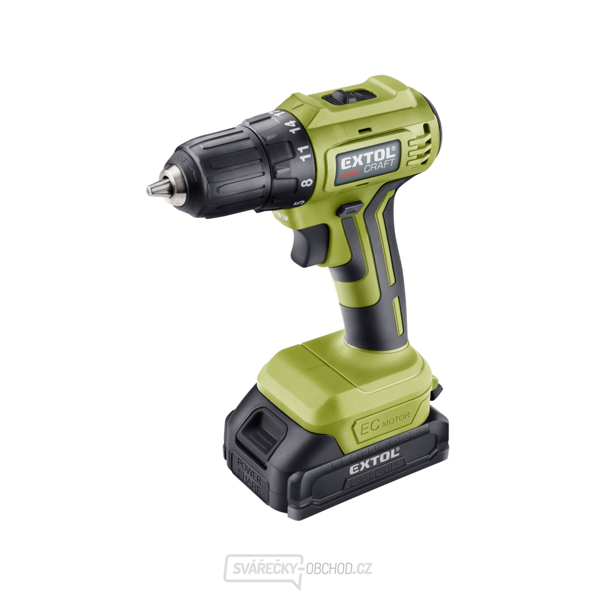 Vrtací aku šroubovák, BRUSHLESS, 20V Li-ion, 2×2Ah