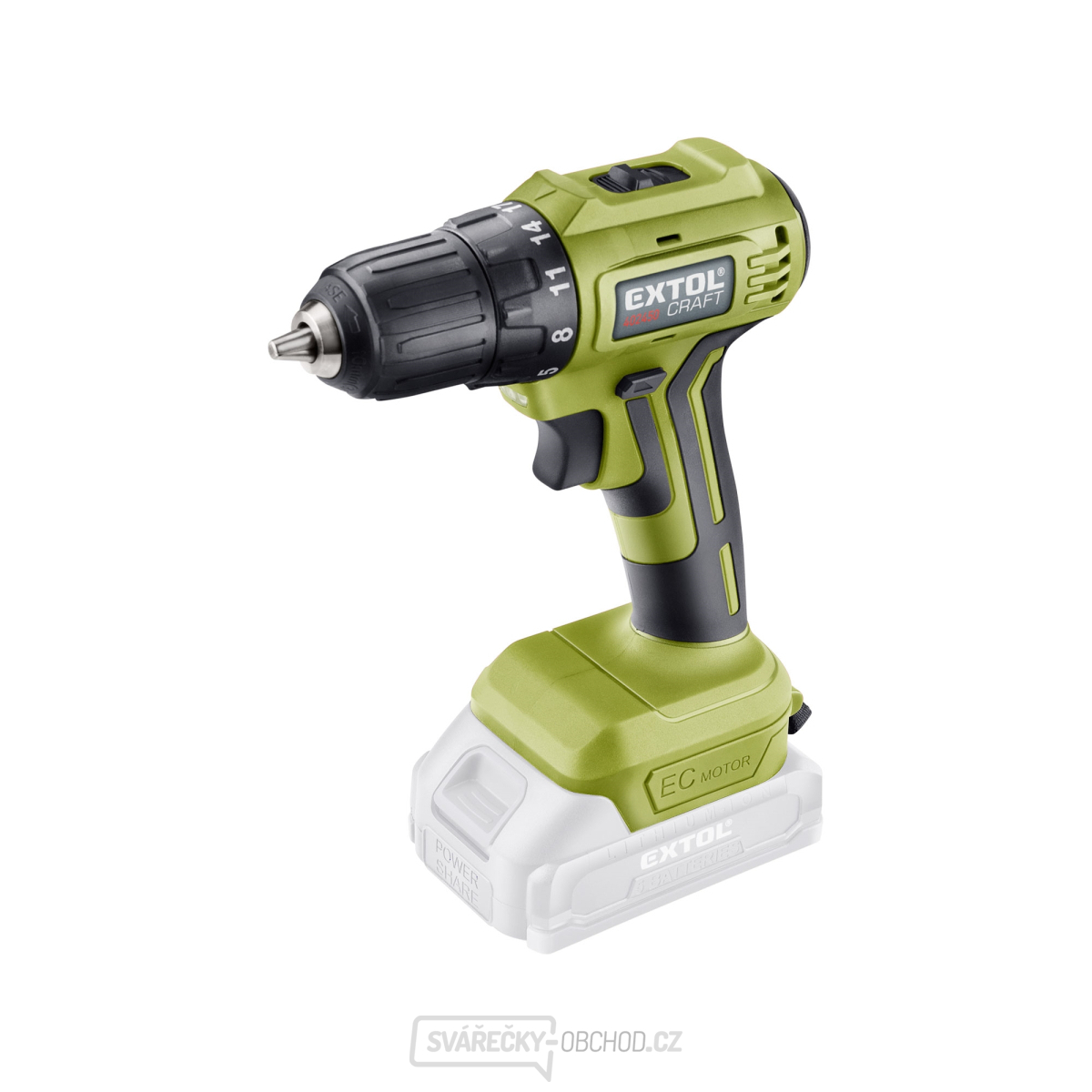 Vrtací aku šroubovák, BRUSHLESS, 20V Li-ion, bez baterie a nabíječky