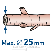 Aku nůžky zahradní, BRUSHLESS, 20V Li-ion, 2Ah Aku nůžky zahradní, BRUSHLESS, 20V Li-ion, 2Ah náhled