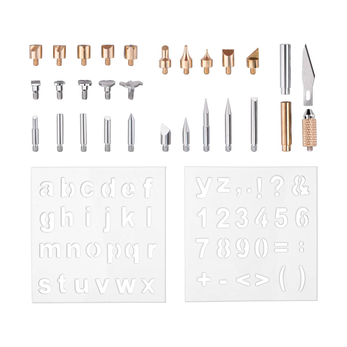 EXTOL CRAFT Hroty pro vypalování do dřeva, 29ks 417211