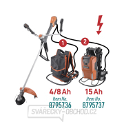 Aku křovinořez Extol 60V, 42cm, BRUSHLESS, bez baterie a nabíječky Aku křovinořez Extol 60V, 42cm, BRUSHLESS, bez baterie a nabíječky náhled