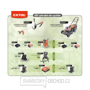 Nabíječka Extol, 60V/5,5A Náhled