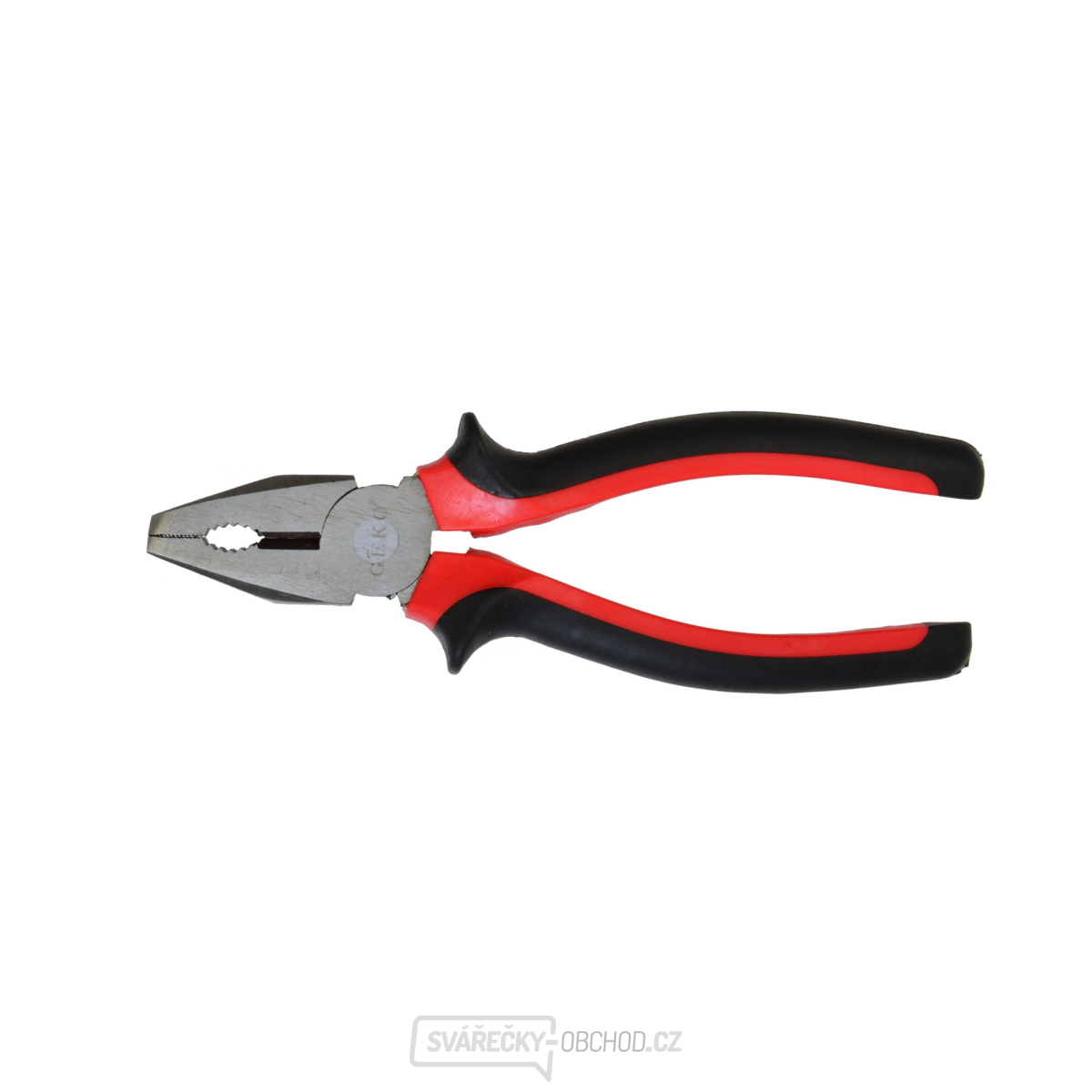 Niklové kleště 160 mm (červené/černé) (6/60)