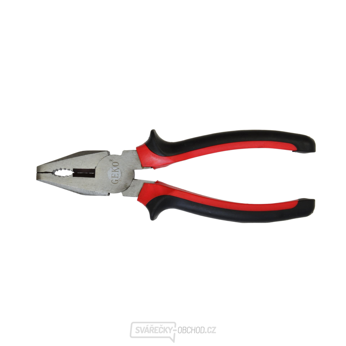 Niklové kleště 180 mm (červené/černé) (6/60)