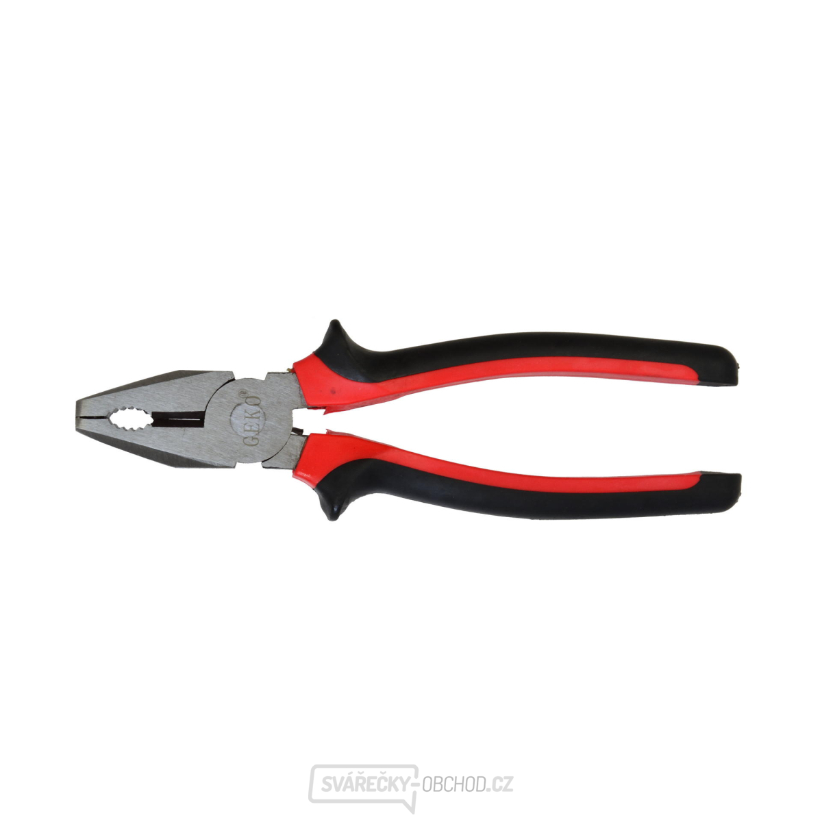Niklové kleště 200 mm (červené/černé) (6/60)