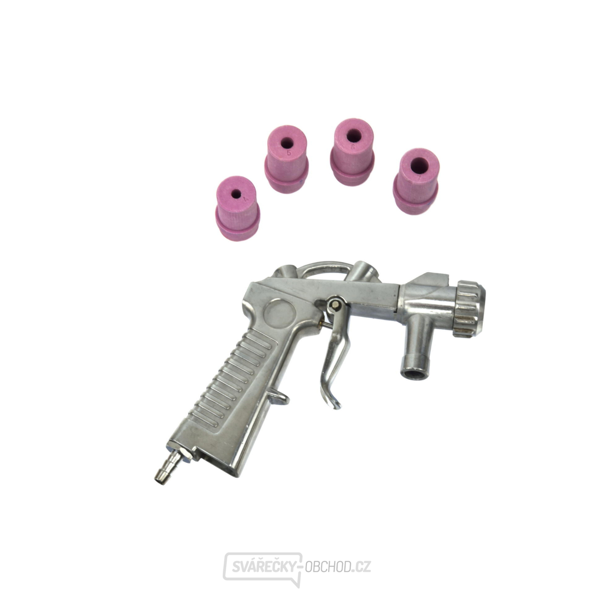 Pískovací pistole + 4 trysky (40)