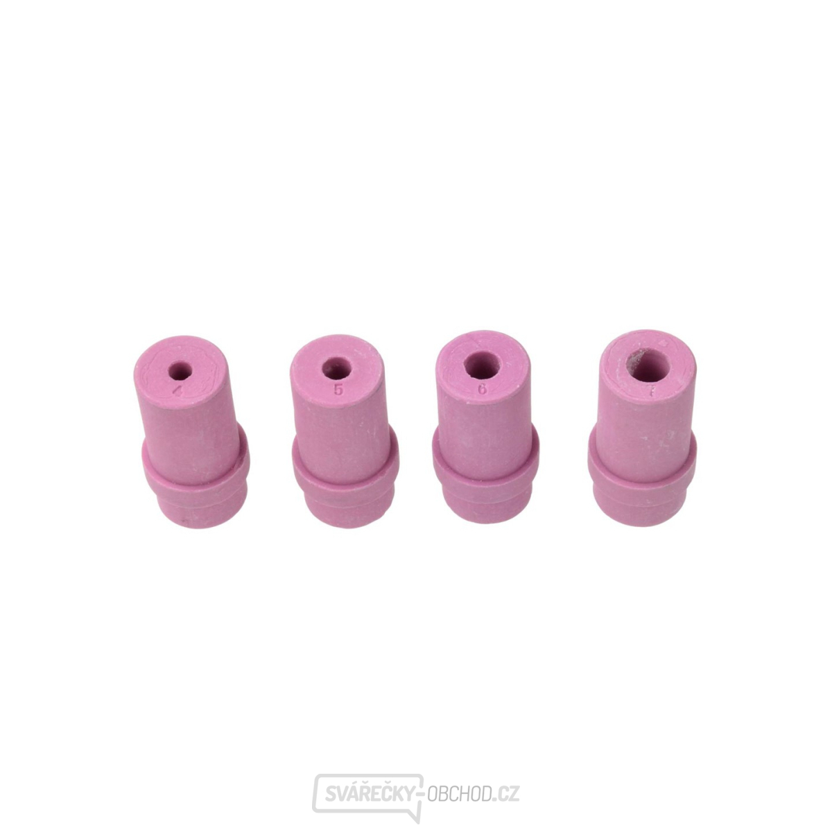 Sada 4 ks keramických trysek pro kabinové pískovače (4 mm 5 mm 6 mm 7 mm)(100)