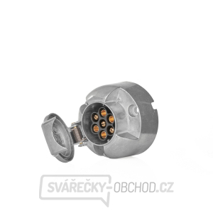 7PIN 12V zásuvka pro přívěs (hliník) (100) 7PIN 12V zásuvka pro přívěs (hliník) (100) gallery main image