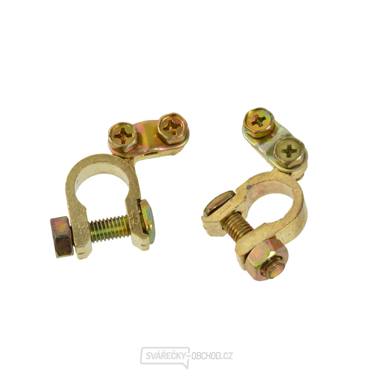 Svorky baterie 2 ks (+,-) (200)