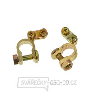 Svorky baterie 2 ks (+,-) (200) Svorky baterie 2 ks (+,-) (200) gallery main image