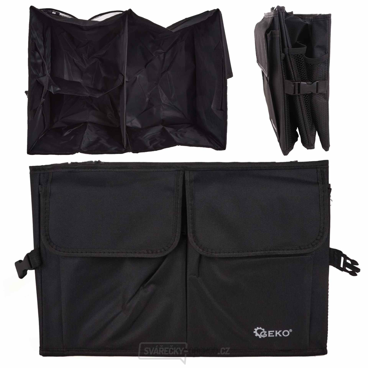 Organizér do kufru auta s přihrádkami (50)