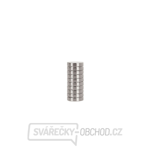 Válcový neodymový magnet 8x2mm (10) gallery main image