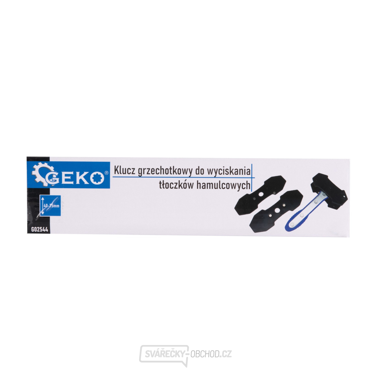 Ráčnový klíč pro lisování brzdových pístů 40-75 mm (20)