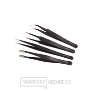 Sada přesných kovových pinzet 9ks (100) náhled