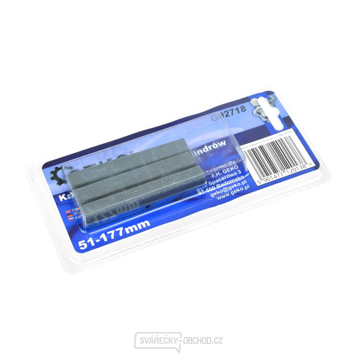 Honovací kameny válců 51-177 mm (50/100)