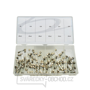 Sada skleněných pojistek 120el. (20) Sada skleněných pojistek 120el. (20) gallery main image