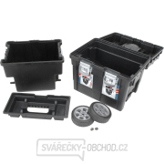 Kufr na nářadí na kolečkách HD LOGIC, 450x350x645mm náhled