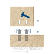 Kolíkovací přípravek sada 44ks, s vrtáky a kolíky O 6-8-10mm náhled