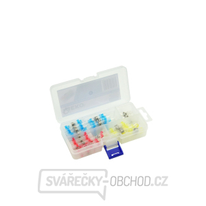 Teplem smrštitelné trubičkové konektory s cínem 0,25-6mm2 100ks. - 4 velikosti (200) Teplem smrštitelné trubičkové konektory s cínem 0,25-6mm2 100ks. - 4 velikosti (200) gallery main image