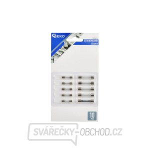 Sada skleněných pojistek 10el.(100/1000) Sada skleněných pojistek 10el.(100/1000) gallery main image