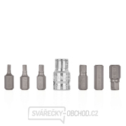 7dílná sada šroubovacích bitů H4-H12 (10/100) 7dílná sada šroubovacích bitů H4-H12 (10/100) gallery main image