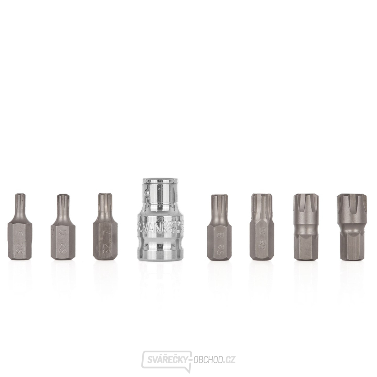 8el. Sada šroubovacích bitů RIBE M5-M14 (10/100)