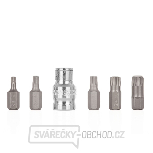 6dílná sada šroubovacích bitů SPLINE M5-M12 (10/100) 6dílná sada šroubovacích bitů SPLINE M5-M12 (10/100) gallery main image