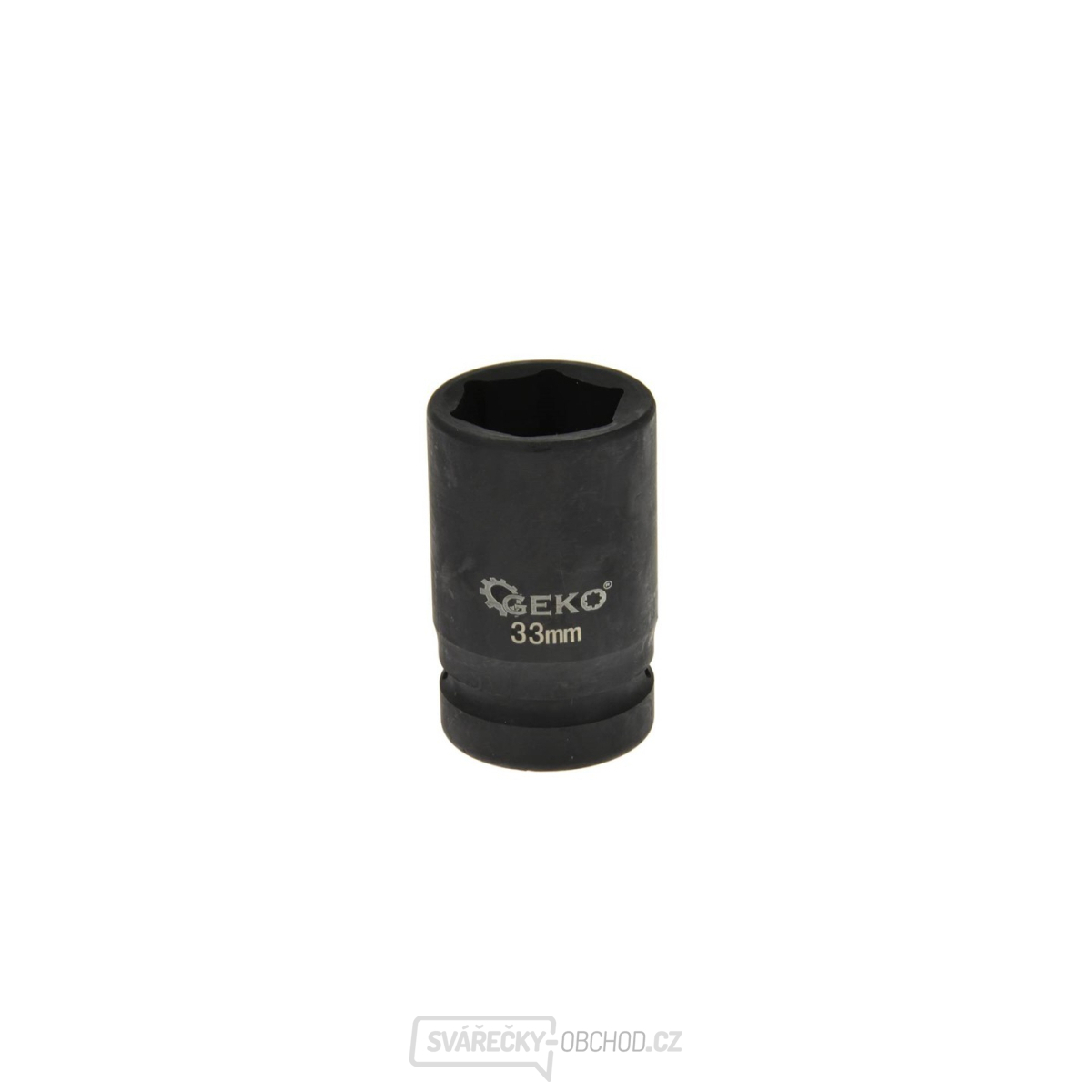 Rázové hlavice 1" 33 mm černé (50)