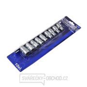 10dílná sada hlavic Torx E10-24,1/2