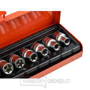 9x sada nástrčných hlavic E10-24,1/2 