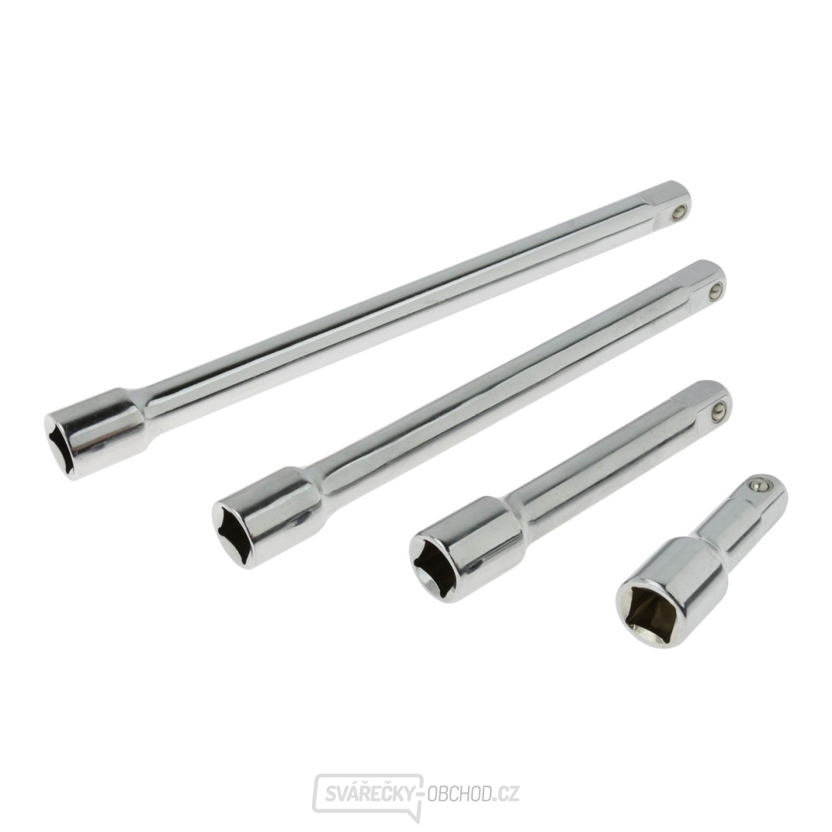 Sada 4 kusů 1/2" prodlužovacích nástavců GEKO (20)